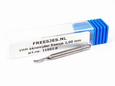 VHM éénsnijder freesje 2,00 mm