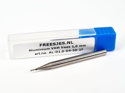 Aluminium VHM frees 1,0 mm