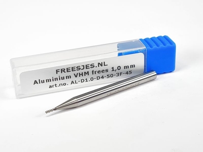 Aluminium VHM frees 1,0 mm