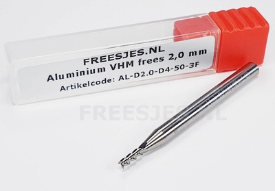 Aluminium VHM frees 2,0 mm