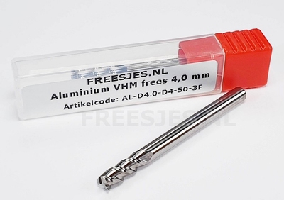 Aluminium VHM frees 4,0 mm