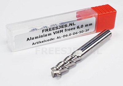 Aluminium VHM frees 6,0 mm