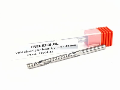 VHM éénsnijder frees 4,0 mm - 42 mm