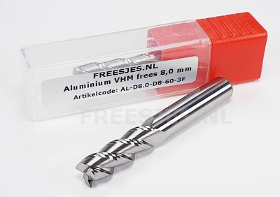 Aluminium VHM frees 8,0 mm