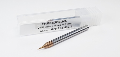 VHM freesje 0,5 mm