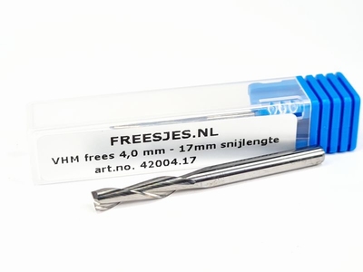 VHM frees 4,0 mm - 17mm snijlengte