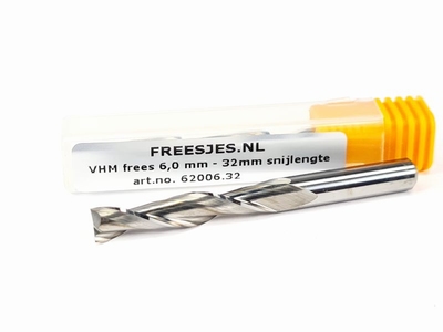 VHM frees 6,0 mm - 32mm snijlengte