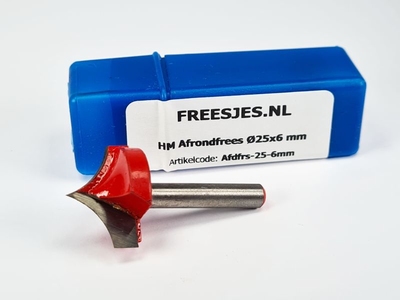 HM Afrondfrees Ø25x6 mm