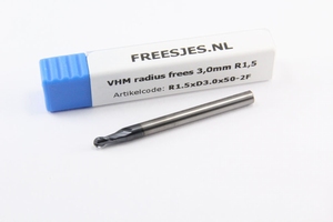 VHM radius frees 3,0mm   R1,5