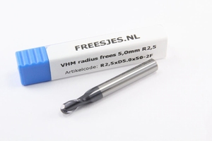 VHM radius frees 5,0mm   R2,5