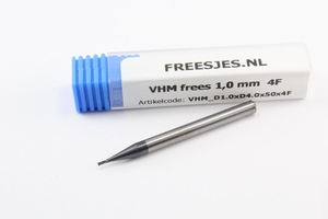 VHM frees 1,0 mm  4F