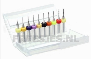 VHM freesjes set met diamantvertanding