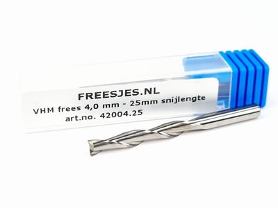VHM frees 4,0 mm - 25mm snijlengte
