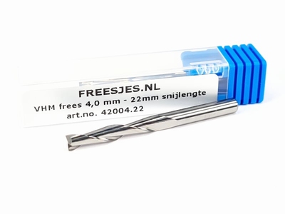 VHM frees 4,0 mm - 22mm snijlengte