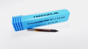 Graveerstift VHM 40° x 3,0 mm