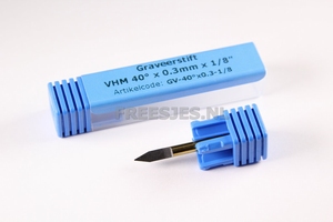 Graveerstift VHM 40° x  0.3 mm x 1/8"