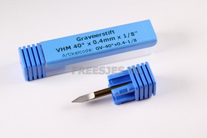 Graveerstift VHM 40° x  0.4 mm x 1/8"