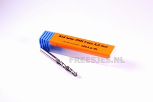 Ball nose VHM frees 4,0 x 22 mm