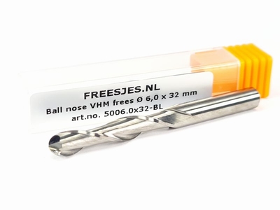 Ball nose VHM frees Ø 6,0 x 32 mm