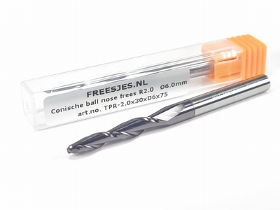 Conische ball nose frees R2.0   Ø6.0mm