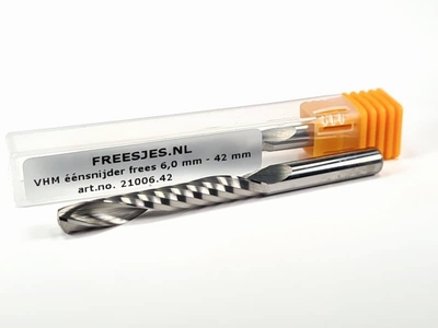 VHM éénsnijder frees 6x42 mm