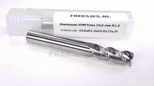 Aluminium VHM frees 10,0 mm R1.0