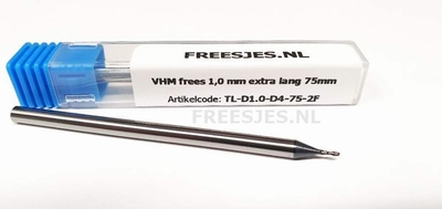 VHM frees 1,0 mm extra lang 75mm