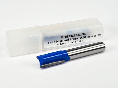 rechte groef frees Ø10 mm x 19