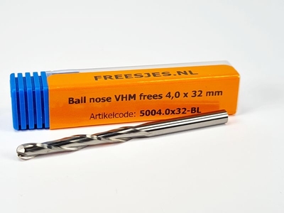 Ball nose VHM frees 4,0 x 32 mm