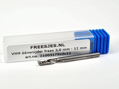 VHM éénsnijder frees 3,0 mm - 12 mm