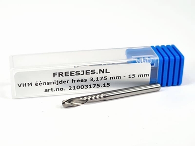 VHM éénsnijder frees 3,175x15 mm