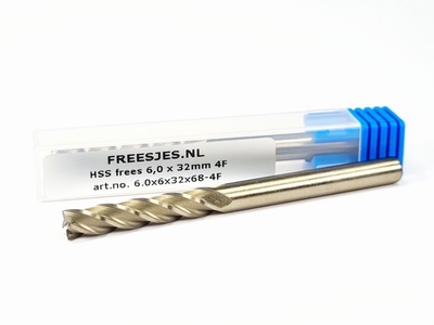 HSS frees 6,0 x 32mm 4F