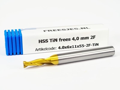 HSS TiN frees 4,0 mm  2F