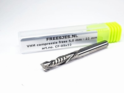 VHM compressie frees 5,0 x 22 mm