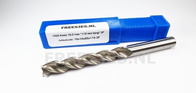 HSS frees 10,0 mm *115 mm lang* 3F