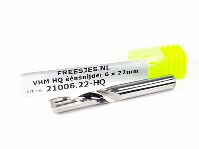VHM HQ éénsnijder 6x22mm