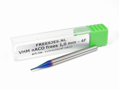 VHM nACO frees 1,0 mm - 4F