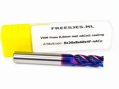 VHM nACO frees 8,0 mm - 4F