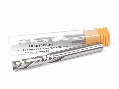 VHM compressie frees 8,0 x 32 mm