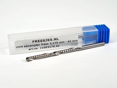 VHM éénsnijder frees 3,175x42 mm