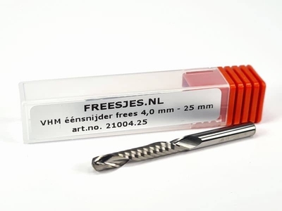 VHM éénsnijder frees 4x25 mm