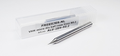 VHM micro Alu ball-nose frees R0.2