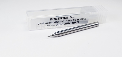 VHM micro Alu ball-nose frees R0.3