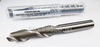 HSS frees 14,0 mm *110 mm lang* 2F