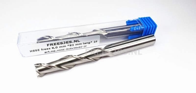 HSSE frees 8,0 mm *82 mm lang* 2F