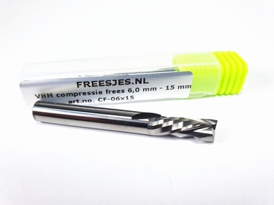 VHM compressie frees 6,0 x 15 mm