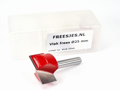 Vlak frees Ø25 mm