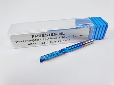 VHM éénsnijder freesje 3,175x17 mm nACO