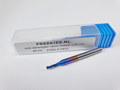 VHM éénsnijder freesje 1,50 mm  nACO