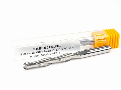 Ball nose VHM frees Ø 6,0 x 42 mm